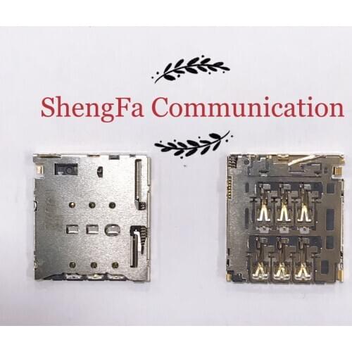 2pcs/Original for Lenovo Tab3 Tab 3 SIM Card Adapter Reader SIM Card Socket Slot Replacement Part