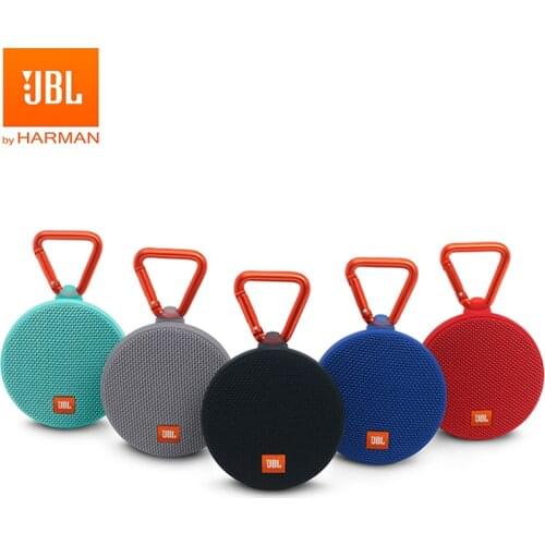 JBL Clip2 Wireless Bluetooth 4.2 Speaker Portable IPX7 Waterproof Original Clip 2 Outdoor Speakers with Hook Hands-free Call