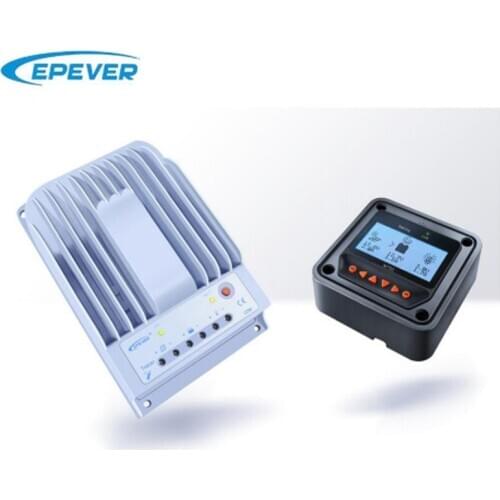 EPEVER 30A 12V 24V New Tracer 3215BN 30amps MPPT Solar Charge Controller Boost Float Charging voltage adjustable PC Connect work