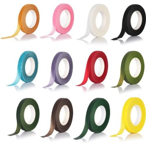 Artificial Flower Floral Washi Tape Stamen Wrapping Florist Green Tapes Self-adhesive Bouquet Floral Stem Tape Craft Supplies
