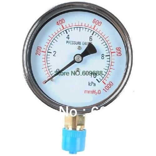 Pressure Gauges,dia 100MM,all measuring range KPA Pressure Switch