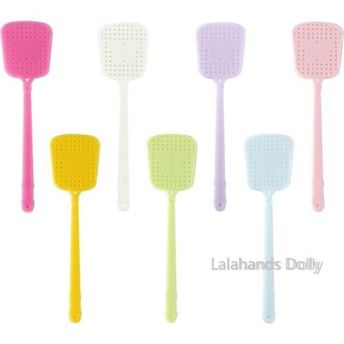 Dollhouse Simulation Mini Fly Swatter Miniature Food Play Model Dollhouse Accessories