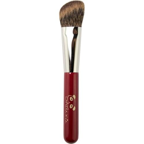 S01 Professional Handmade Makeup Brushes Soft Canadian Squirrel Hair Angled Contour Blush Brush Cosmetic Tool Make Up Brush