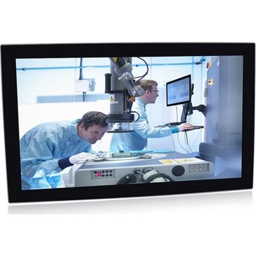 21.5" Industrial tablet PC 1920x1080 Touchscreen TPM2.0 J1900 all-in-one computer HDMI/LAN/USB/COM for Win7/8/10/Linux/Ubuntu