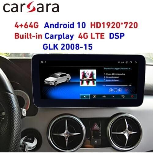 GLK X204 radio Android touch screen round corner HD 1920 anti-glare 10.25" display GPS Navigation stereo dash multimedia player