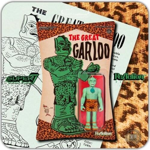 Super7 The Great Garloo Hang Card Toy Action Figures Toys for Children Gift