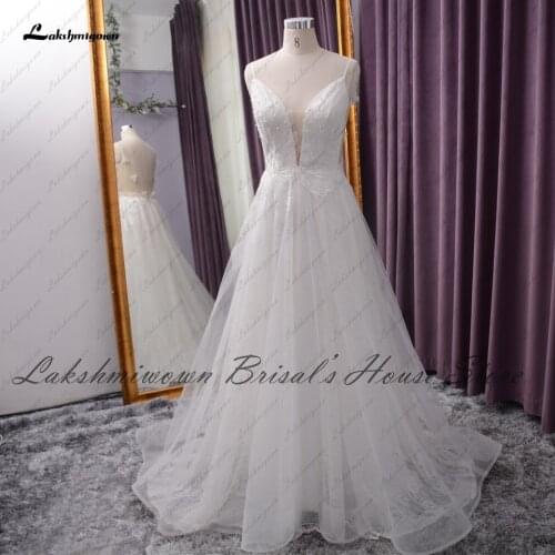 Vintage Bridal Beach Wedding Dress Robe 2021 Vestidos Novias Boda Sexy Women Boho Wedding Dresses Floral Spaghetti Straps