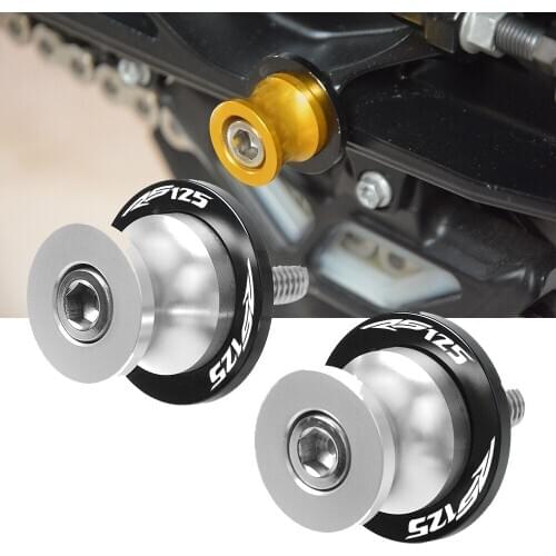 6MM Motorcycle Accessories Swingarm Spool Slider Stand Screws For RS50 RS125 RS 50 125 RSV4 RSV1000 shiver750 tuono v4 dorsoduro