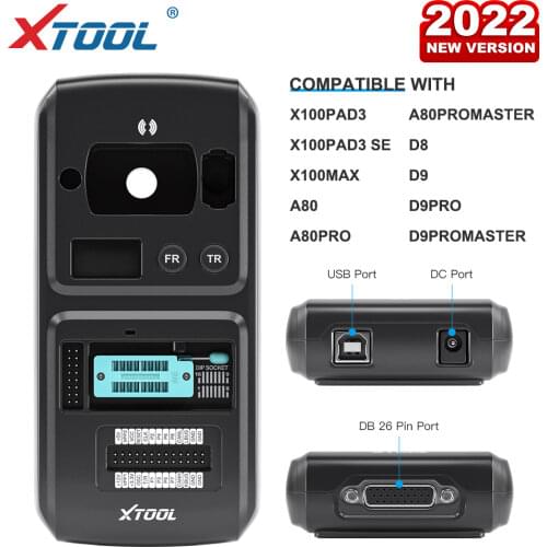 XTOOL KC501 Professional OBD2 Chip and Key Programmer ECU Reader Works For Benz Infrared Key Works With X100 PAD3/A80