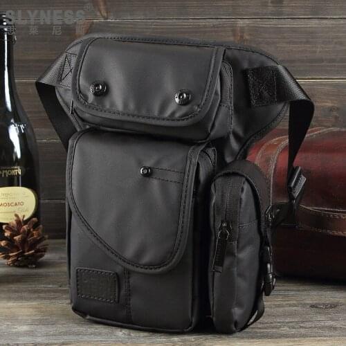 Yesetn Bag 112019 mens waterproof nylon material purse leisure high capacity inclined bag waist bag