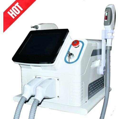 2 In 1 OPT SHR IPL Hair Removal Laser Tattoo Removal Carbon Stripping Machine With 1064m 530nm 480nm 1064nm 532nm 1320nm