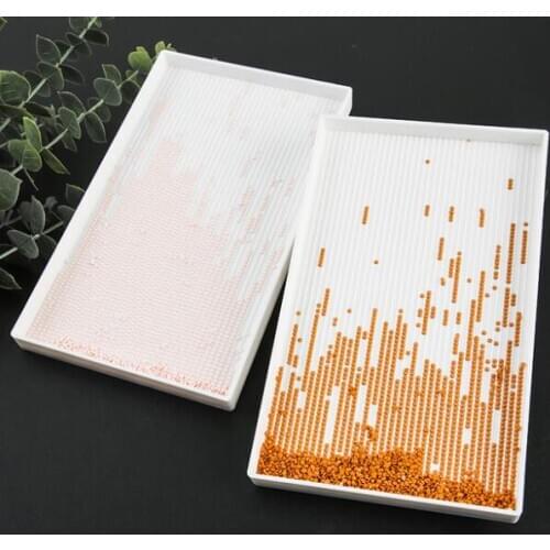 5D DIY diamond painting tools diamond embroidery accessories large capacity oversized plastic tray set