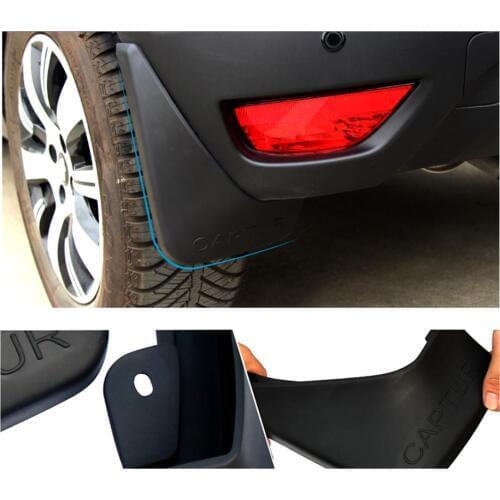 LFOTPP Car Mud Flaps Fenders For Captur 2017 2018 2019 Wheel Front Rear Mudguard Splash Protective Guards Fender Exterior Parts