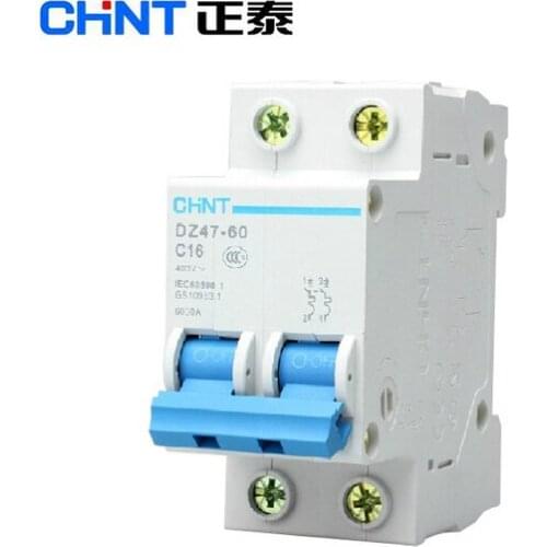 CHINT DZ47-60 C25 2P 25A Household miniature Circuit Breaker