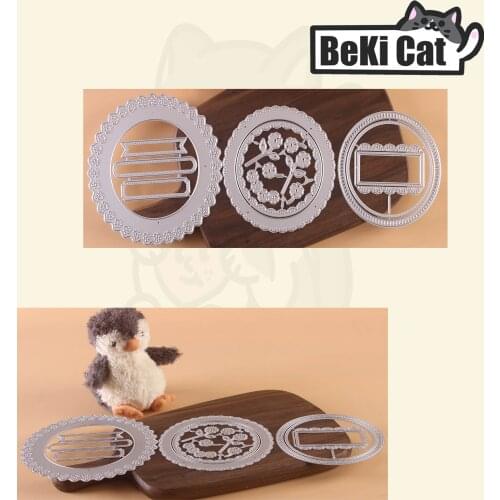 Doily Builder Picture Frame Metal Cutting Dies Stencils for DIY Scrapbooking photo album Decorative DIY Paper Cards