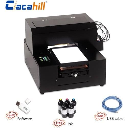 Dtf printer A4 small size multi-function high-resolution coloring durable for T-shirt/canvas bag/handbag printing