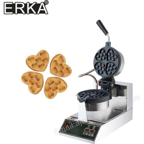 ERKA commercial LED Electric Digital Waffles Maker Machine Mold Bubble Egg Cake Oven Cake Maker waffle machine waffle maker