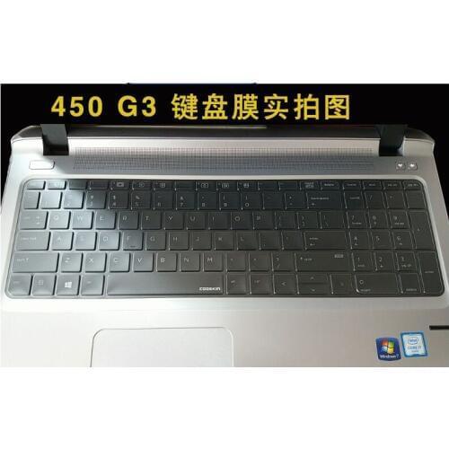 Clear Transparent Tpu Keyboard skin Covers guard For 2016 newest HP ProBook 450 G3 3rd Generation