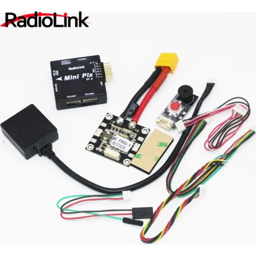 Radiolink Mini PIX and Mini M8N GPS Flight Control Vibration Damping by Software Atitude Hold for RC Racer Drone Quadcopter