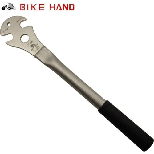 BIKE HAND YC-163L MTB Lengthening Pedal Removal and Installation Tool Repair Tools Pedals Wrench Bicycle Accessories