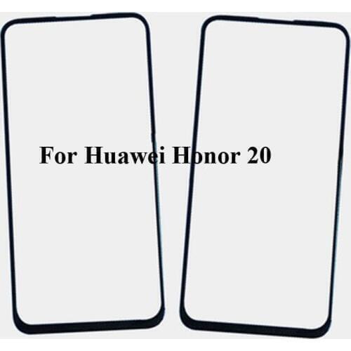 2PCS A+Quality For Huawei Honor 20 Touch Screen Honor20 6.26 Digitizer TouchScreen Glass panel Without Flex Cable YAL-AL00