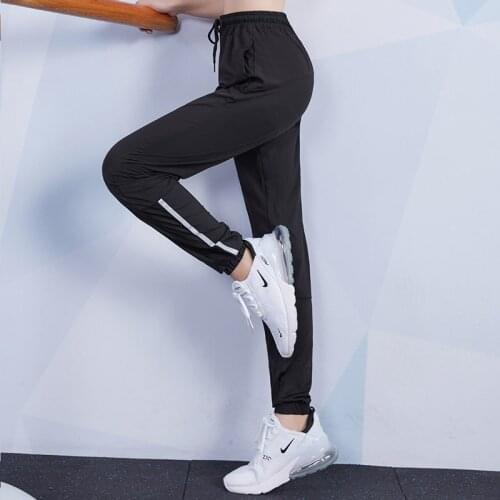 2016 Women Running Pants Outdoor Sports Pants OEM Skinny Breathable Trousers Gym Female Jogging Training Basketball Pants