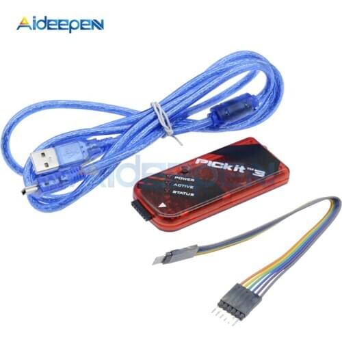1Set PICKIT3 PIC KIT3 PICKIT 3 Programmer Offline Programming PIC Microcontroller Chip Monopoly