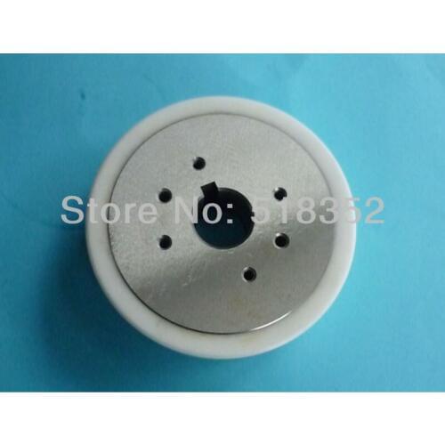 3052991 (3052771) S414-set Sodick Ceramic Feed Roller "B"(SUB Roller B) with Key Hole, WEDM-LS Wire Cutting Wear Parts