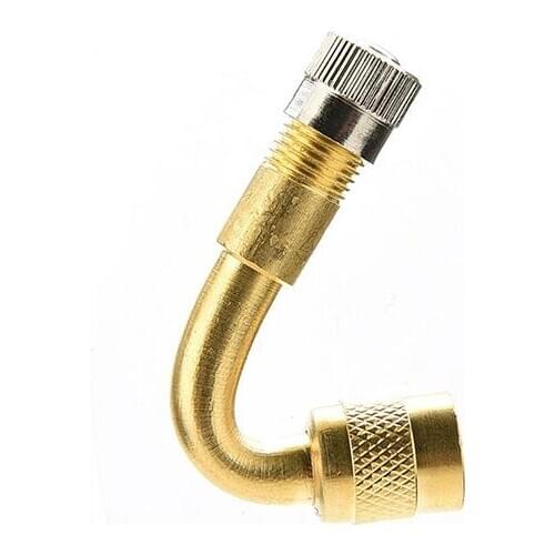 80% HOT SALES！！！45 Degree Angle Tyre Valve Extension Motorcycle Car Bicycle Valve Adapter