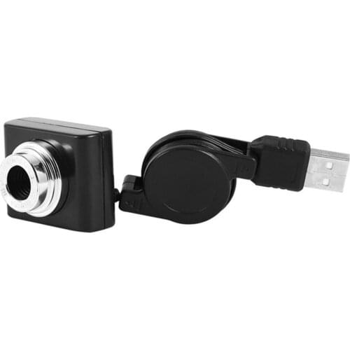 Driver-free Computer Camera Webcam Manual Focus Plug and Play HD USB Web Camera for Home NK-Shopping