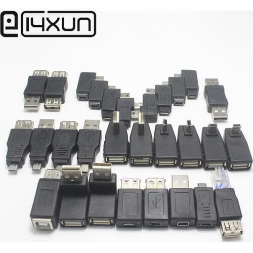 EClyxun 1pcs Micro / Mini USB or USB 2.0 Male Female usb Plug jack Power Connector Charging Adapter for Phone Earphone PC MP5