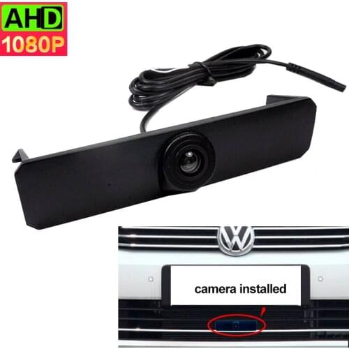 Night vision CCD Vehicle logo Front view camera For Volkswagen GOLFSPORTVAN 2018 Frim Installed on the central control grid