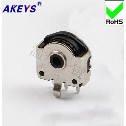 10 PCS BM-YSA middle hole 5H flat foot mouse encoder accessories 5mm roller decoder scroll switch