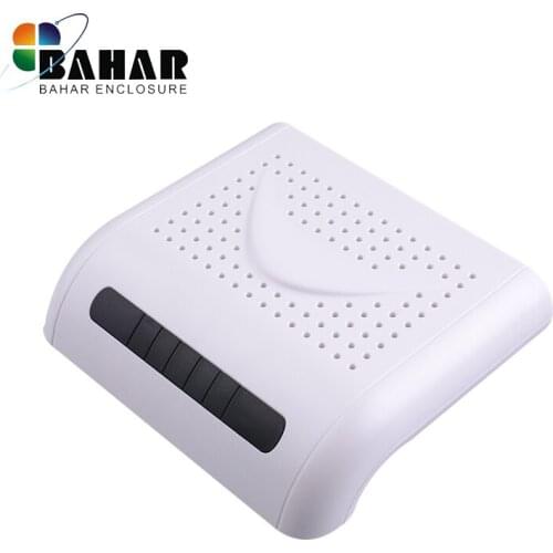 Desk-top electronics plastic ABS 5 pieces enclosure from Bahar Enclosure 121*140*35mm BDC30006-A1