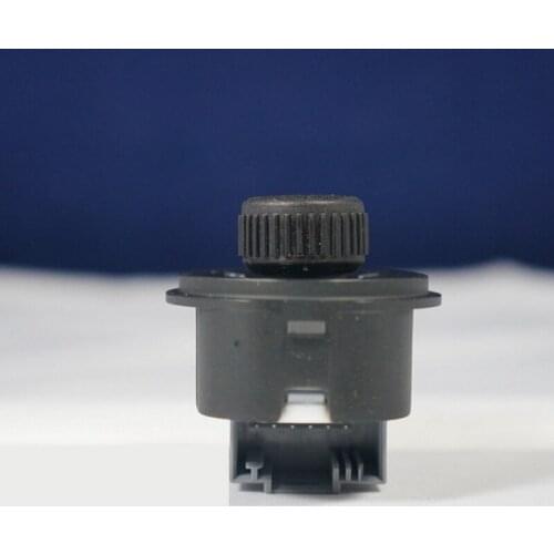 Polarlander Good Quality 1ZD959565 Car Side View Mirror Knob Chrome Rear View Mirror Adjustment Switch for S/koda O/ctavia