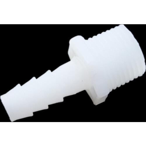 1pcs Plastic Pipe Fitting 4mm 6mm 8mm 10mm 12mm 14mm Hose Barb Tail 1/2" 3/4" BSP Male Connector Joint Copper Coupler Adapter