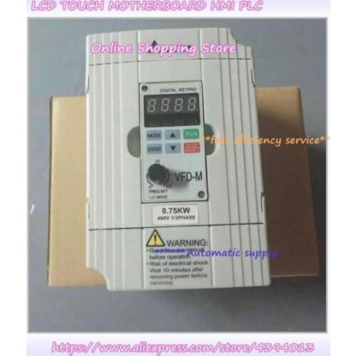 VFD007M43B 0.75KW 750W 380V VFD Frequency Converter New