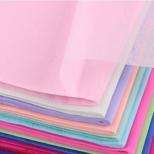 30sheet Tissue Craft Single Color Gift Decoration DIY Wrapping Handmade Wine Flower Packaging Paper Clothing #734