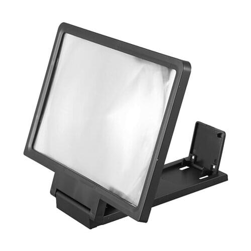 Mobile phone screen 3D amplifier magnifier Amplification phone screen 8 inch Universal for all phone Folding expander stand