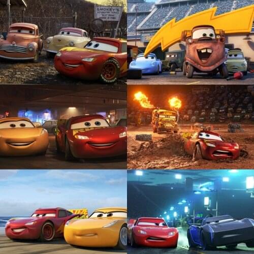 Cars Story Animation Movie Wall Art Disney Canvas Painting Posters and Prints Room Decor Pictures for Kids Home Decoration