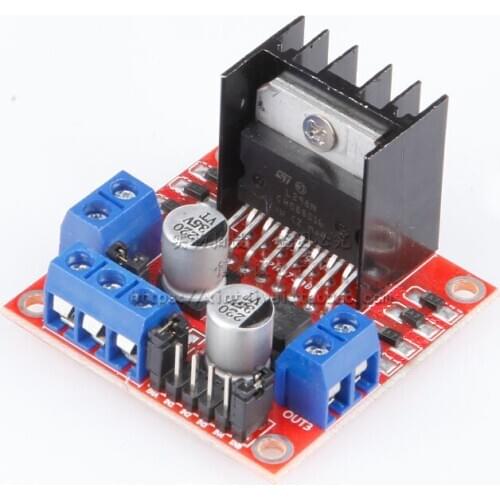 L298N Motor drive board module DC stepping motor motor intelligent car robot accessories