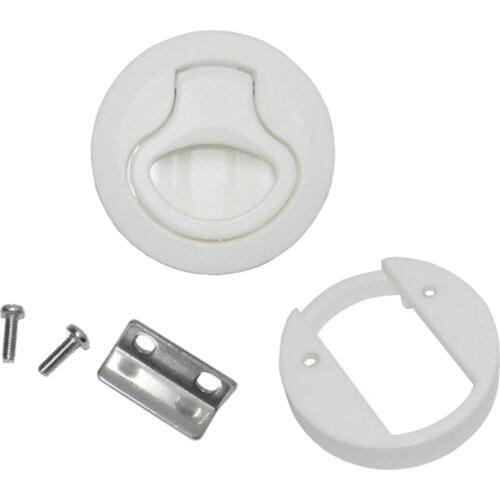Marine Door Locker/ Cabinet Latch Flush Lift Pull Hatch, 2inch