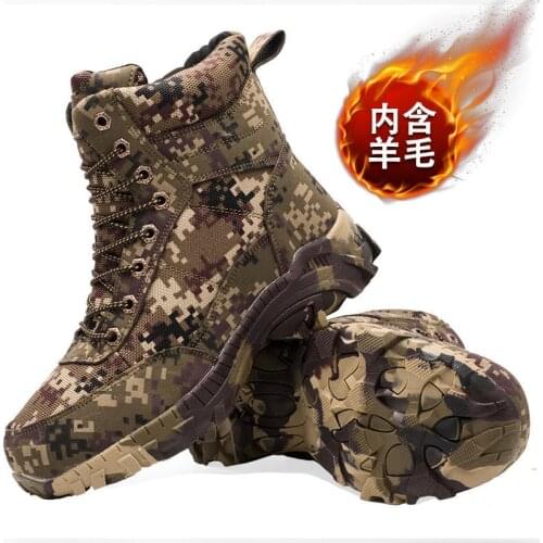 Men Shoes Winter Boots Mens High Top Shoes Short Antiskid Outdoor Botas Chaussure Homme