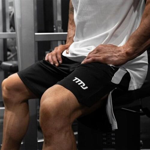 Mens Workout Shorts Running Training Basketball Five-point Active Gym Shorts Ropa Deportiva Hombre Jogging Sweatpants Joggers