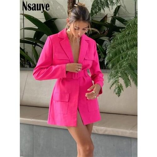 NSAUYE Women's Office Blazers