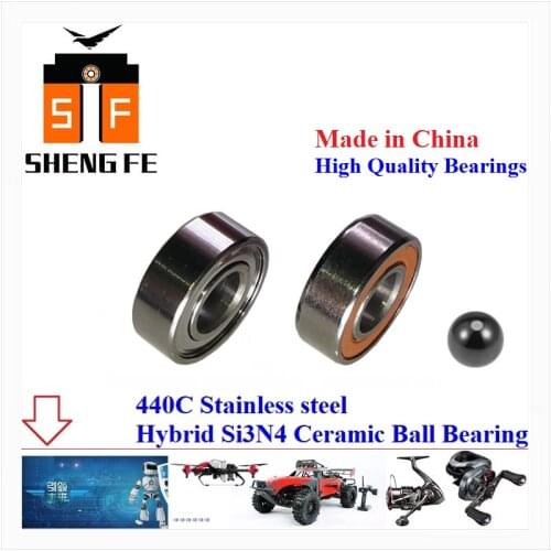 RC Model bearing SMR126C-2OS 6x12x4 ABEC-7|hybrid Ceramic Ball Bearing|Fishing reel bearing 1260 2OS|Ball bearing 126 2RS