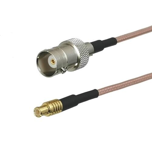 1Pcs RG316 MCX Male plug to BNC Female jack Connector RF Coaxial Jumper Pigtail Cable 4inch~10M