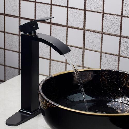 Contemporary Ceramic Basin Faucet Deck Mounted Single Holder Single Hole Hot Cold Water Mixer Superb Basin Faucet