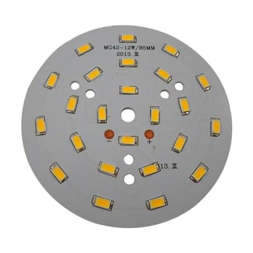 100X supper brightness 12W 5730 smd led light board 85mm diameter for led lighting free shipping