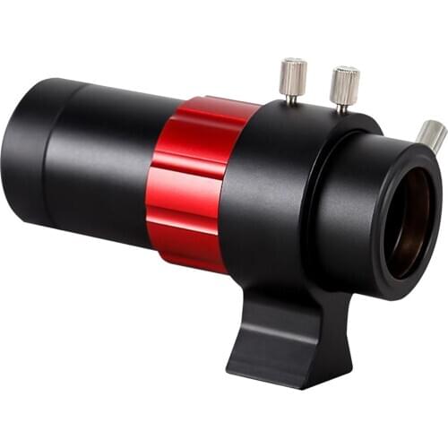 Finderscope, Lightweight Durable 32mm Focuser Guide Scope Finderscope &Bracket